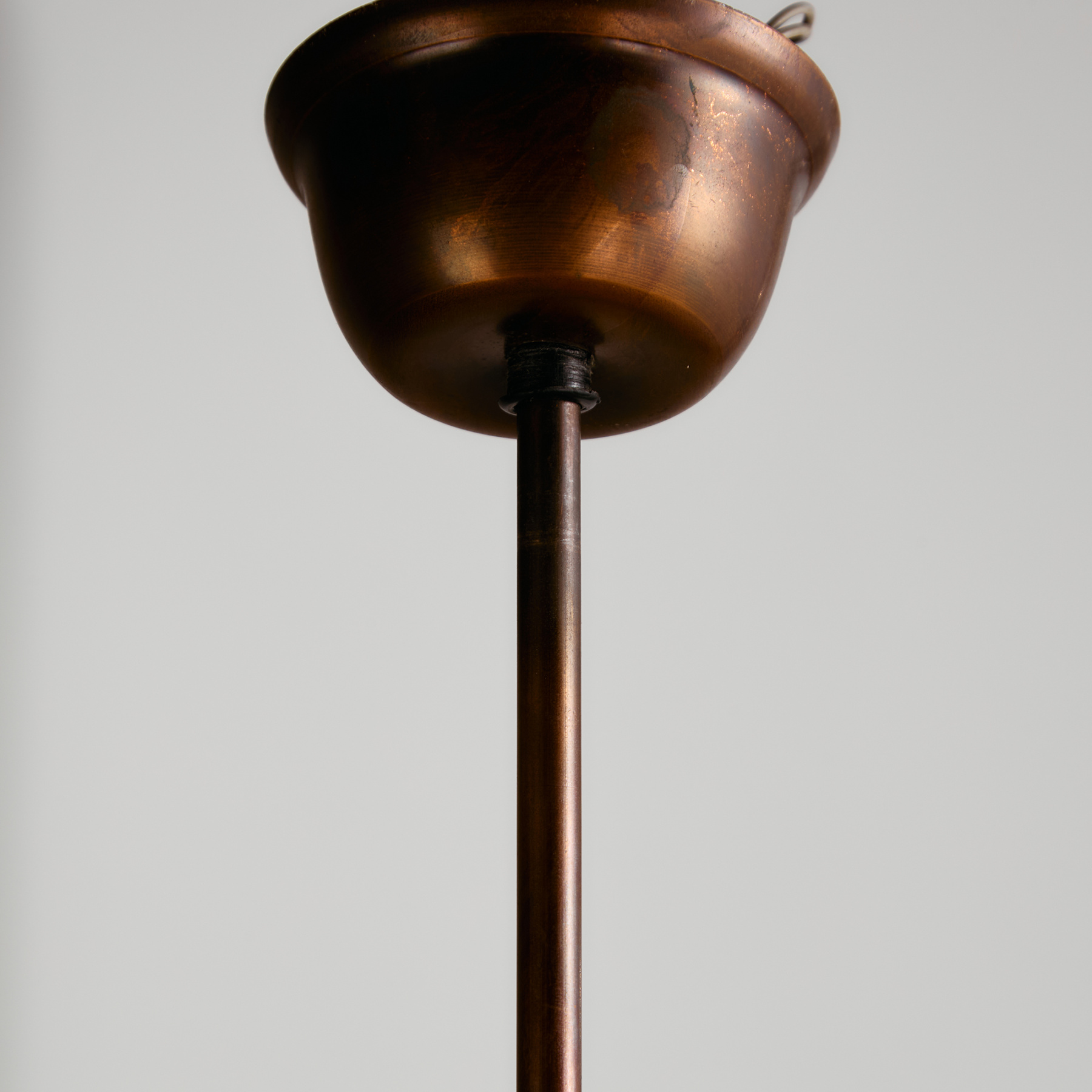 Réz és üveg csillár - Image 11