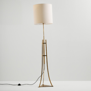 Brass floor lamp