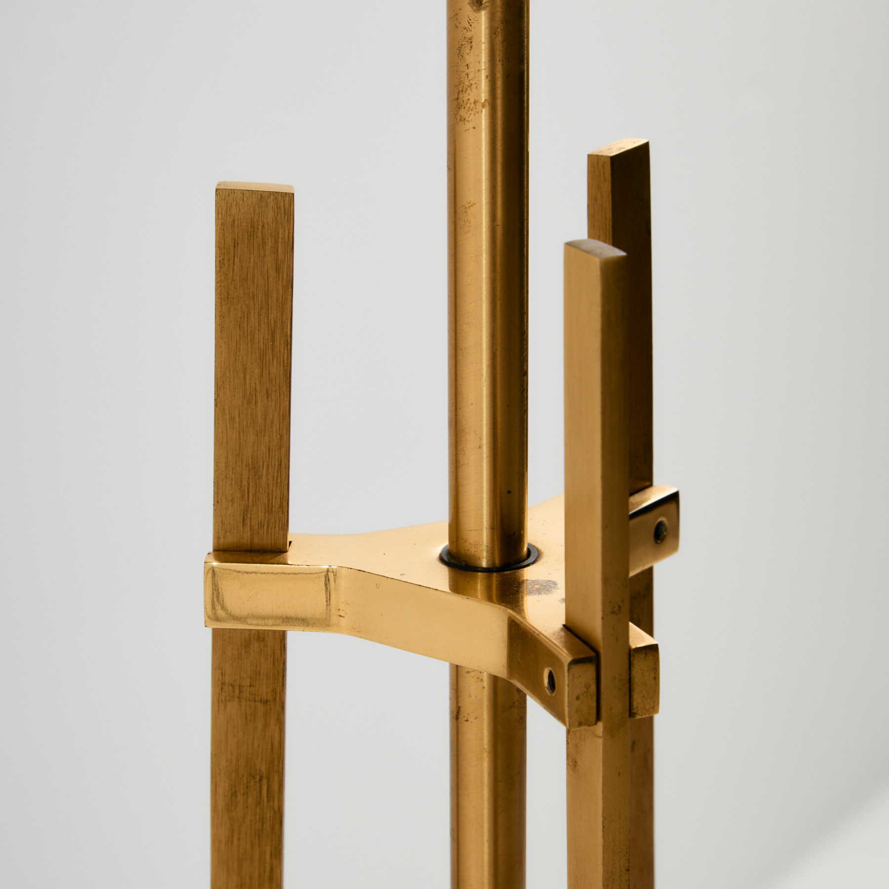 Sárgaréz állólámpa - Image 3