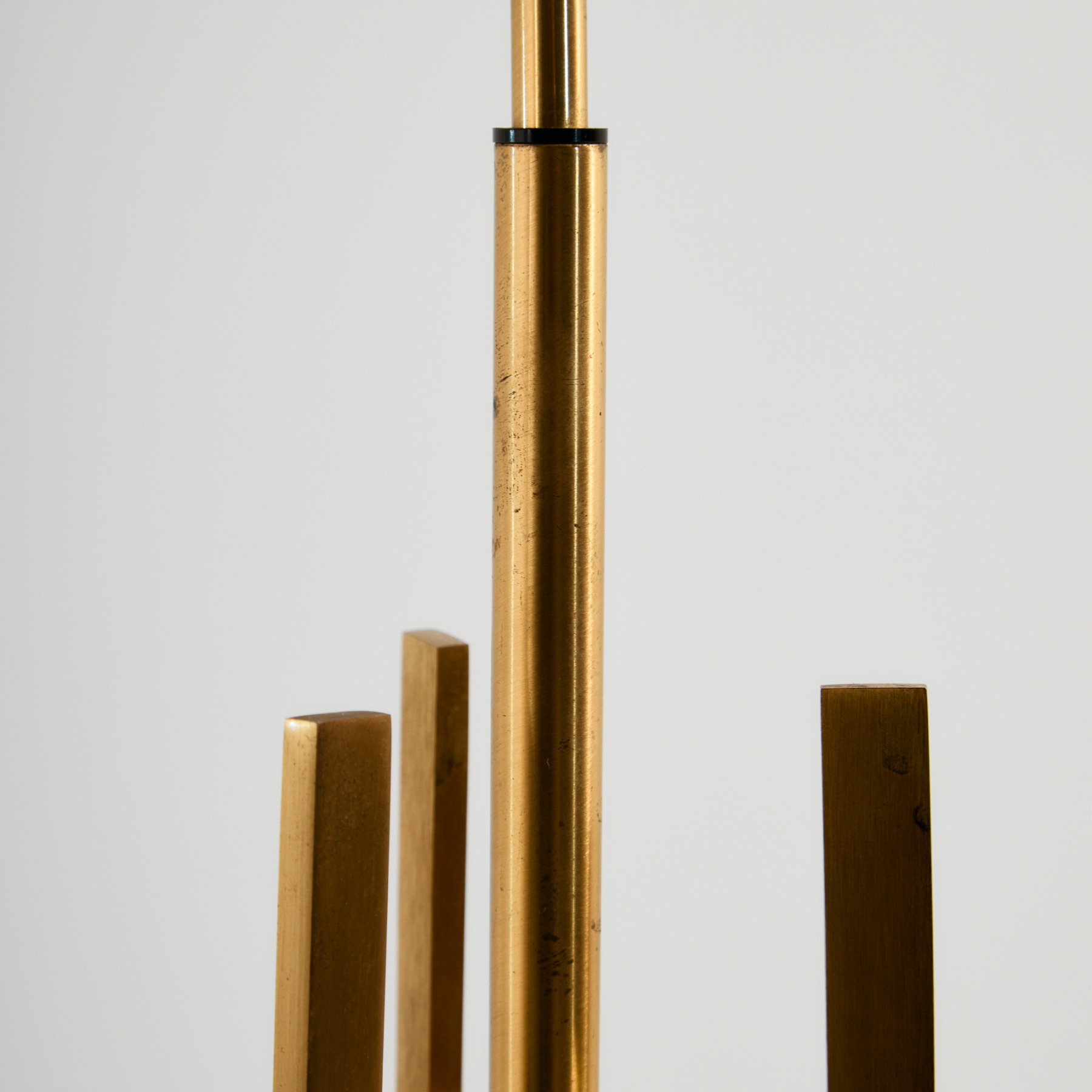 Sárgaréz állólámpa - Image 6