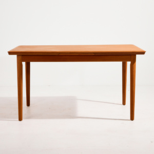 Restored teak KS Møbler dining table