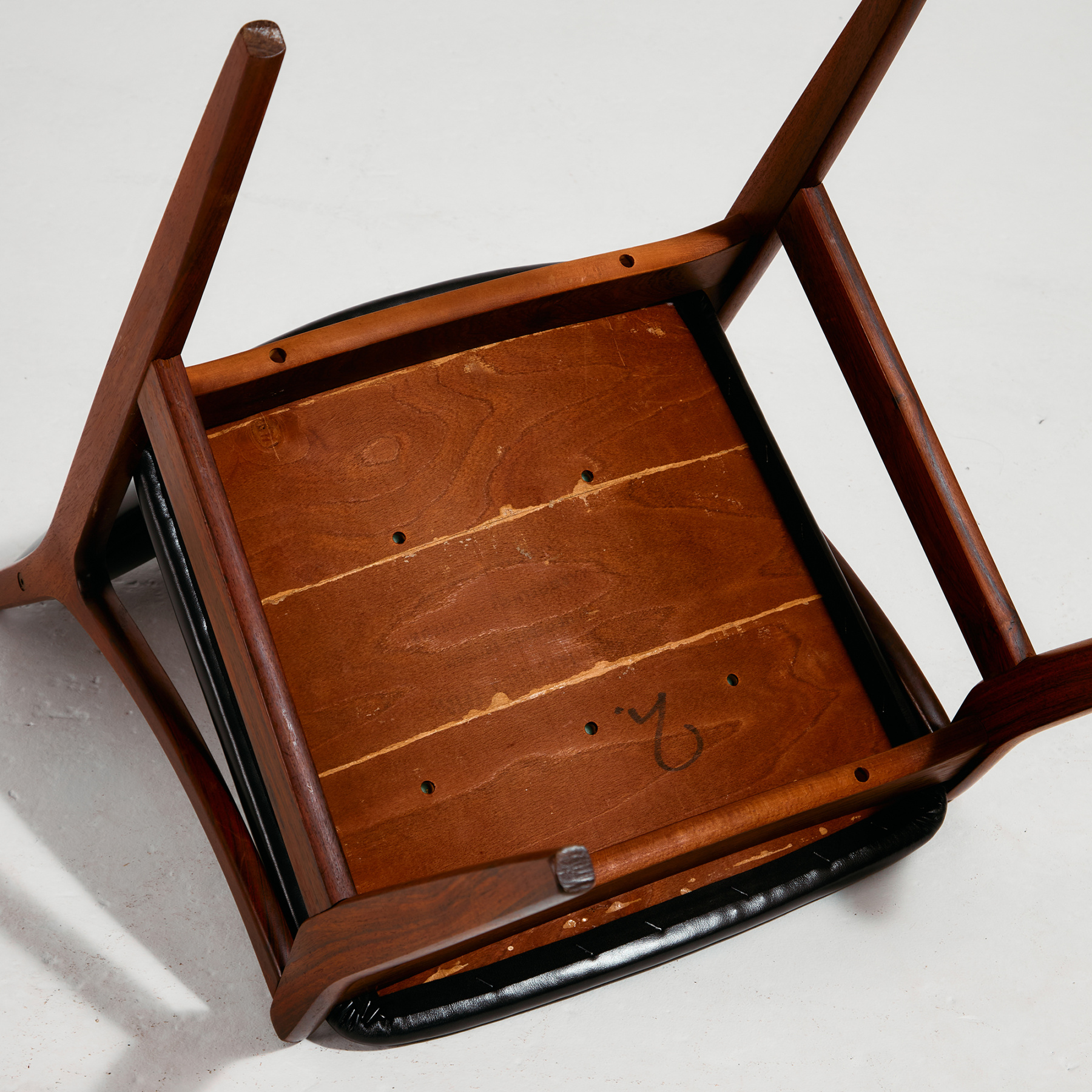 Vestervig Eriksen rózsafa étkezőszék, 4 darabos szett - Image 21