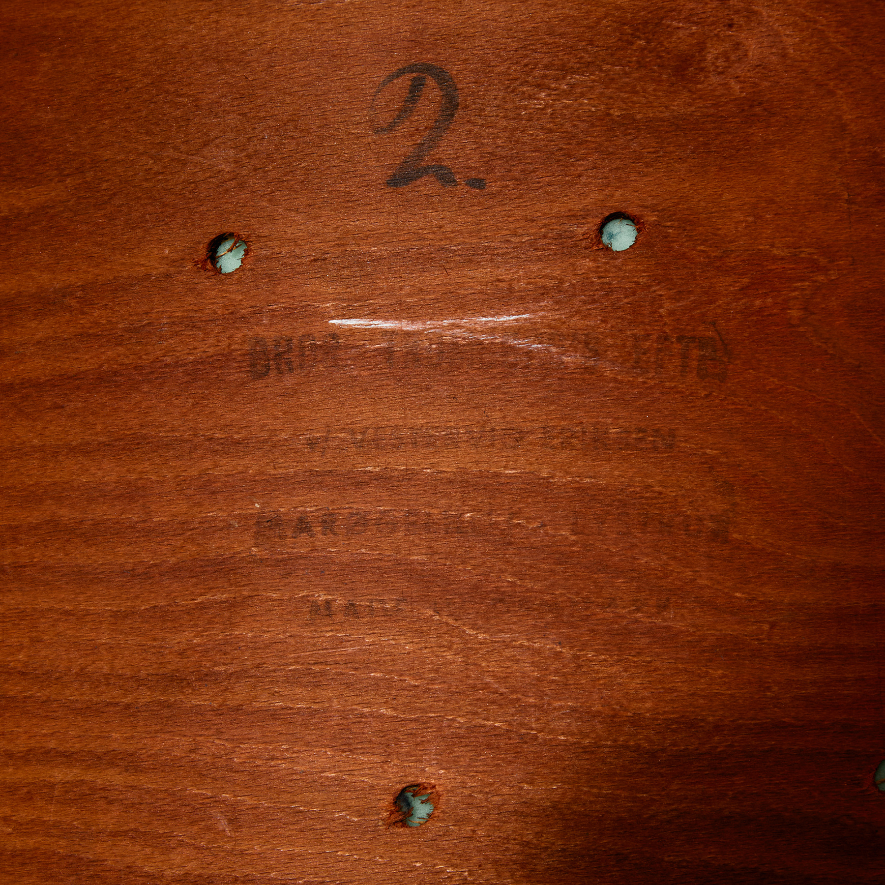 Vestervig Eriksen rózsafa étkezőszék, 4 darabos szett - Image 22