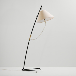Metal floor lamp