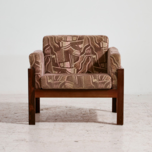 Rosewood armchair