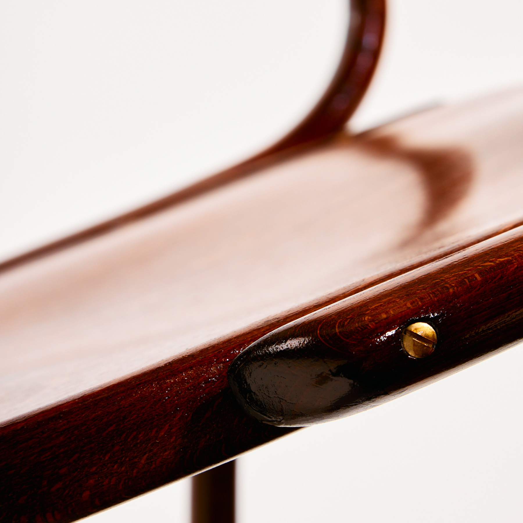 Gustav Siegel felújított bükk hintaszék - Image 11