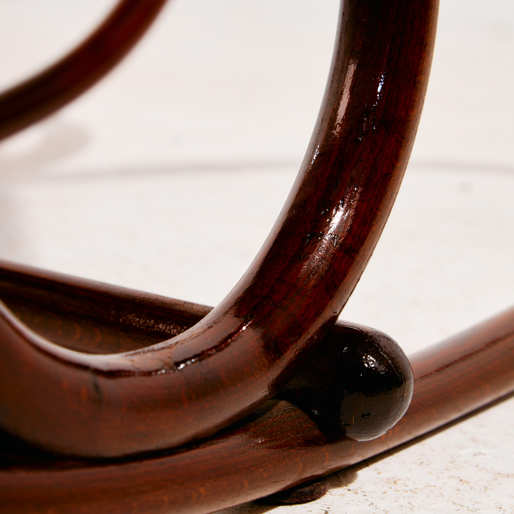 Gustav Siegel felújított bükk hintaszék - Image 14