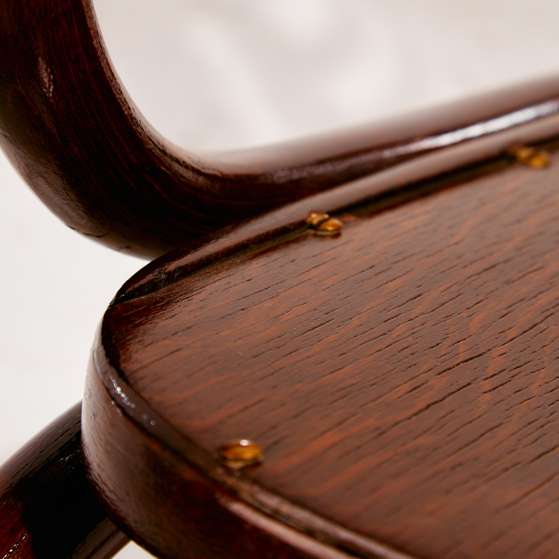 Gustav Siegel felújított bükk hintaszék - Image 19