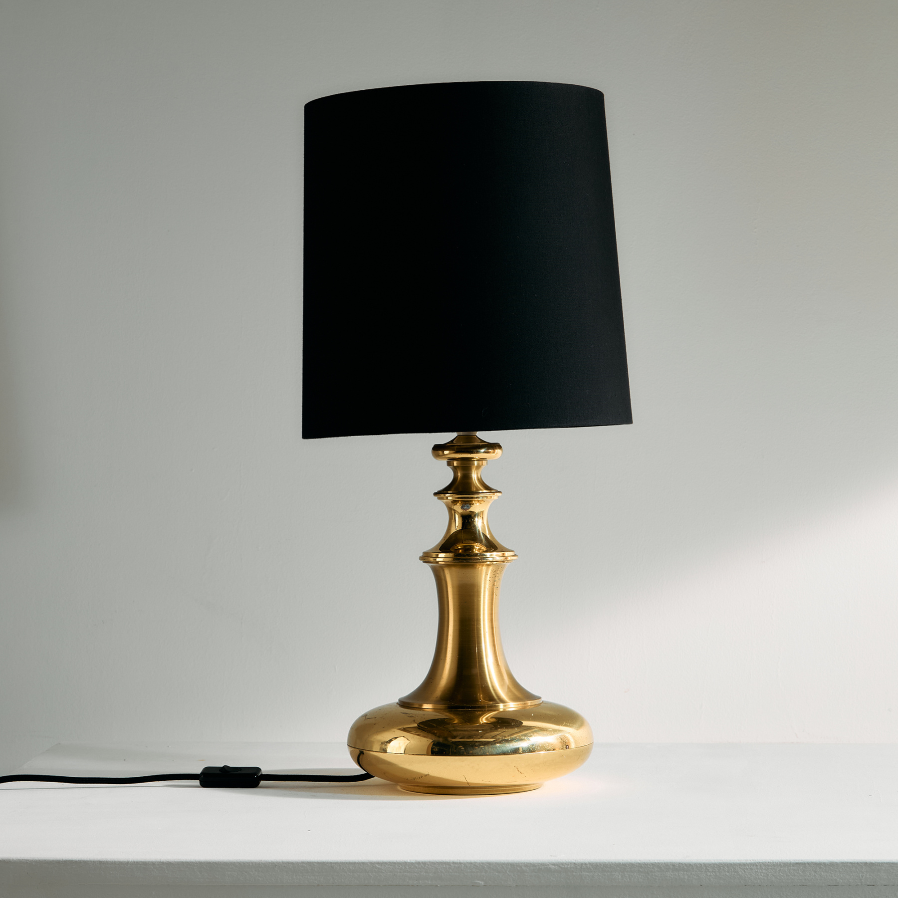 Sárgaréz asztali lámpa, 2 darabos szett - Image 3