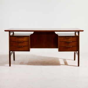 Model 75 rosewood desk by Gunni Omann for Omann Jun Møbelfabrik