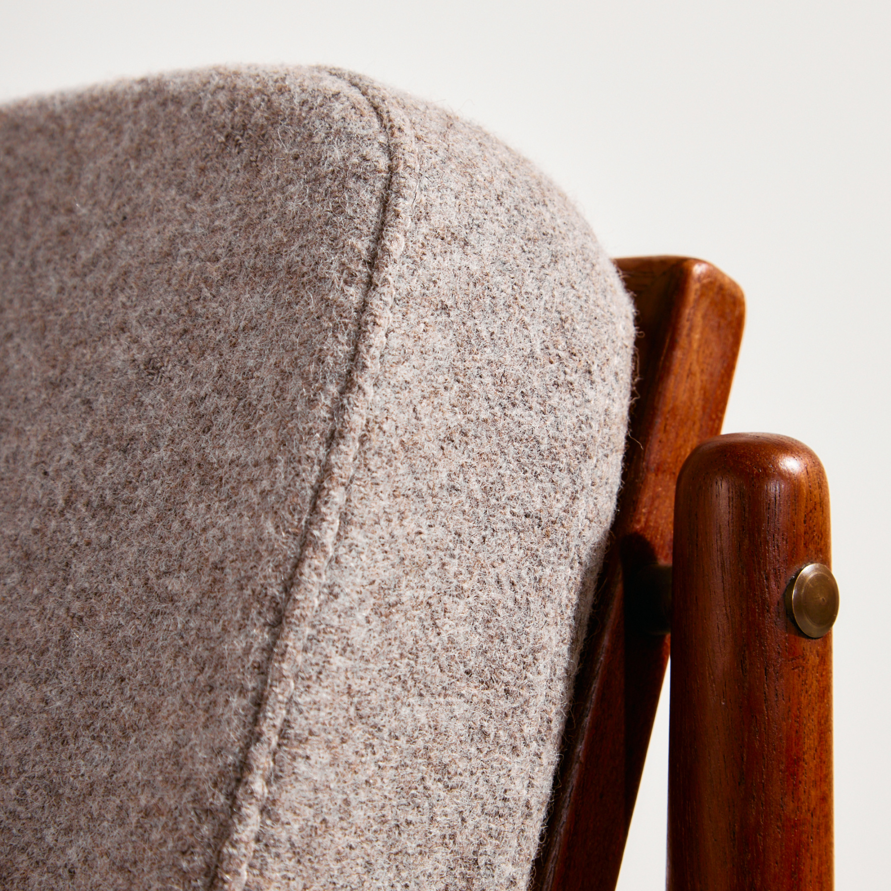 Restored teak armchair by Arne Vodder for Glostrup Møbelfabrik - Image 11