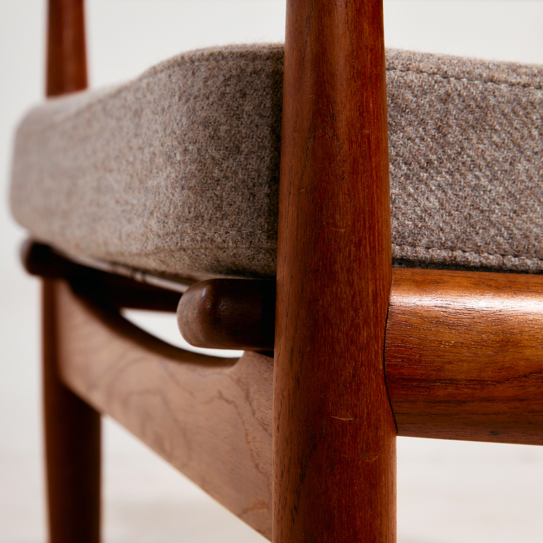 Restored teak armchair by Arne Vodder for Glostrup Møbelfabrik - Image 30