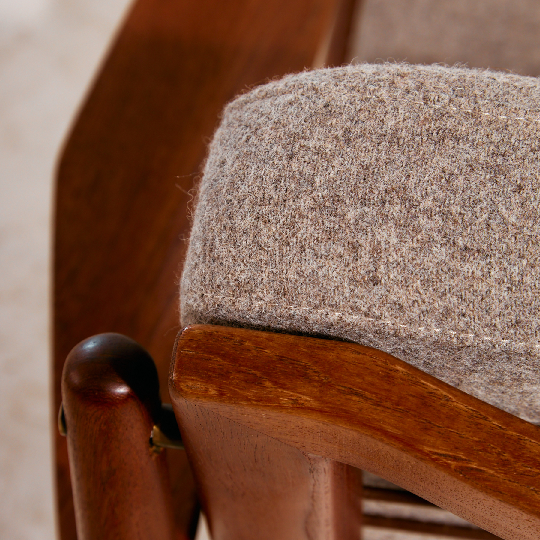 Restored teak armchair by Arne Vodder for Glostrup Møbelfabrik - Image 36