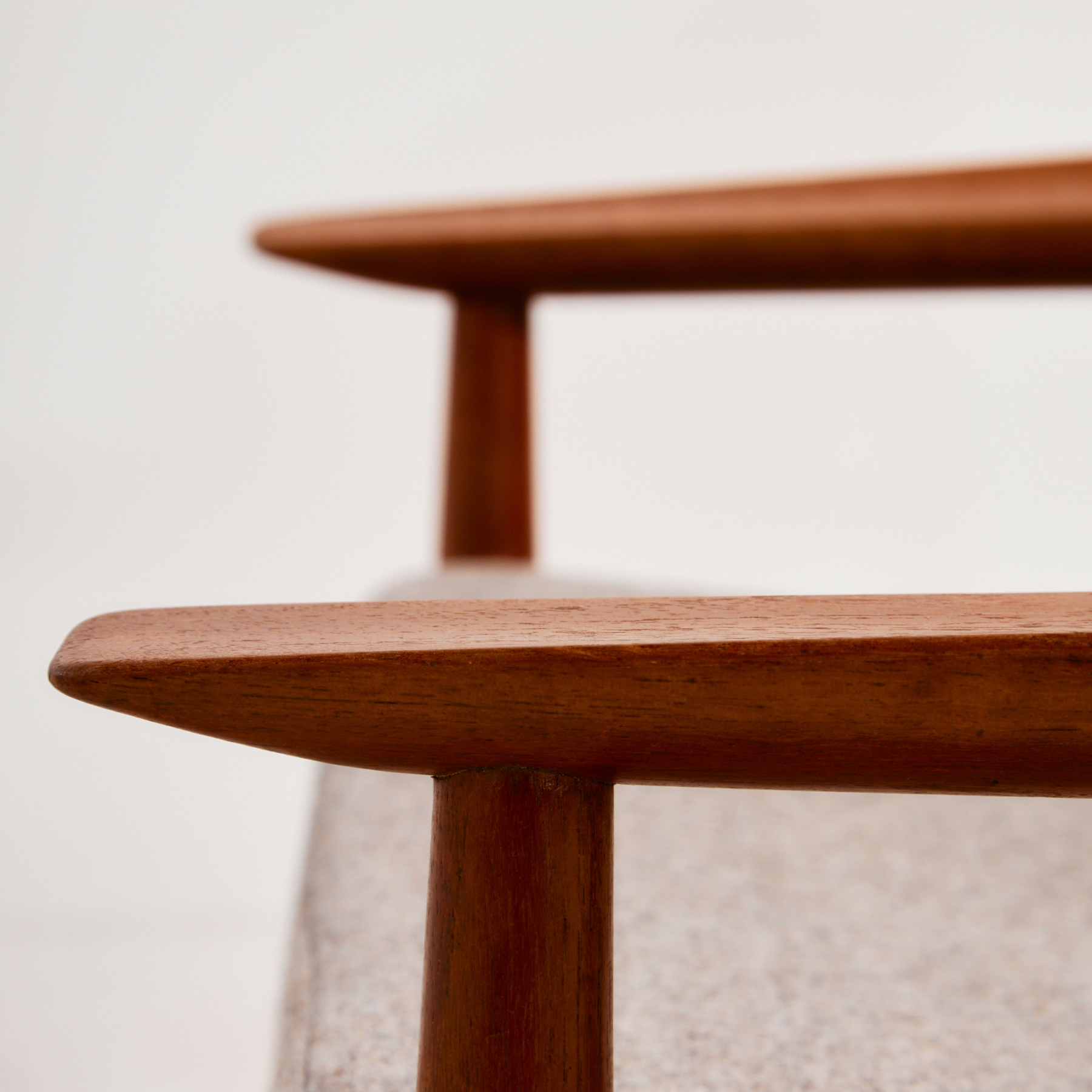 Restored teak armchair by Arne Vodder for Glostrup Møbelfabrik - Image 7