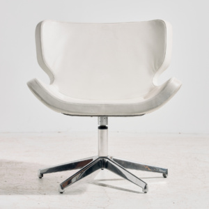 Italian leather armchair by Tonon