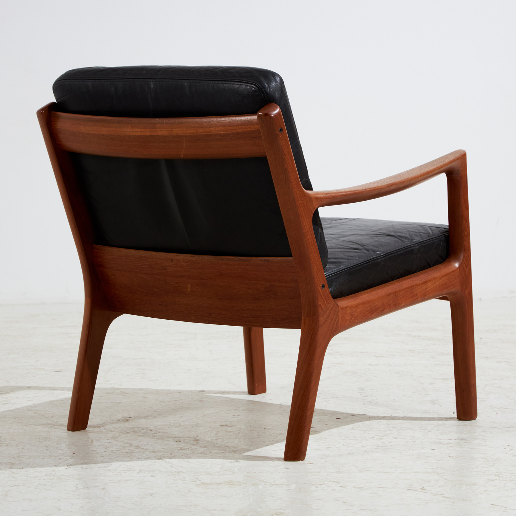 Senator leather sofa set by Ole Wanscher for France & Søn, Set of 3 - Image 34