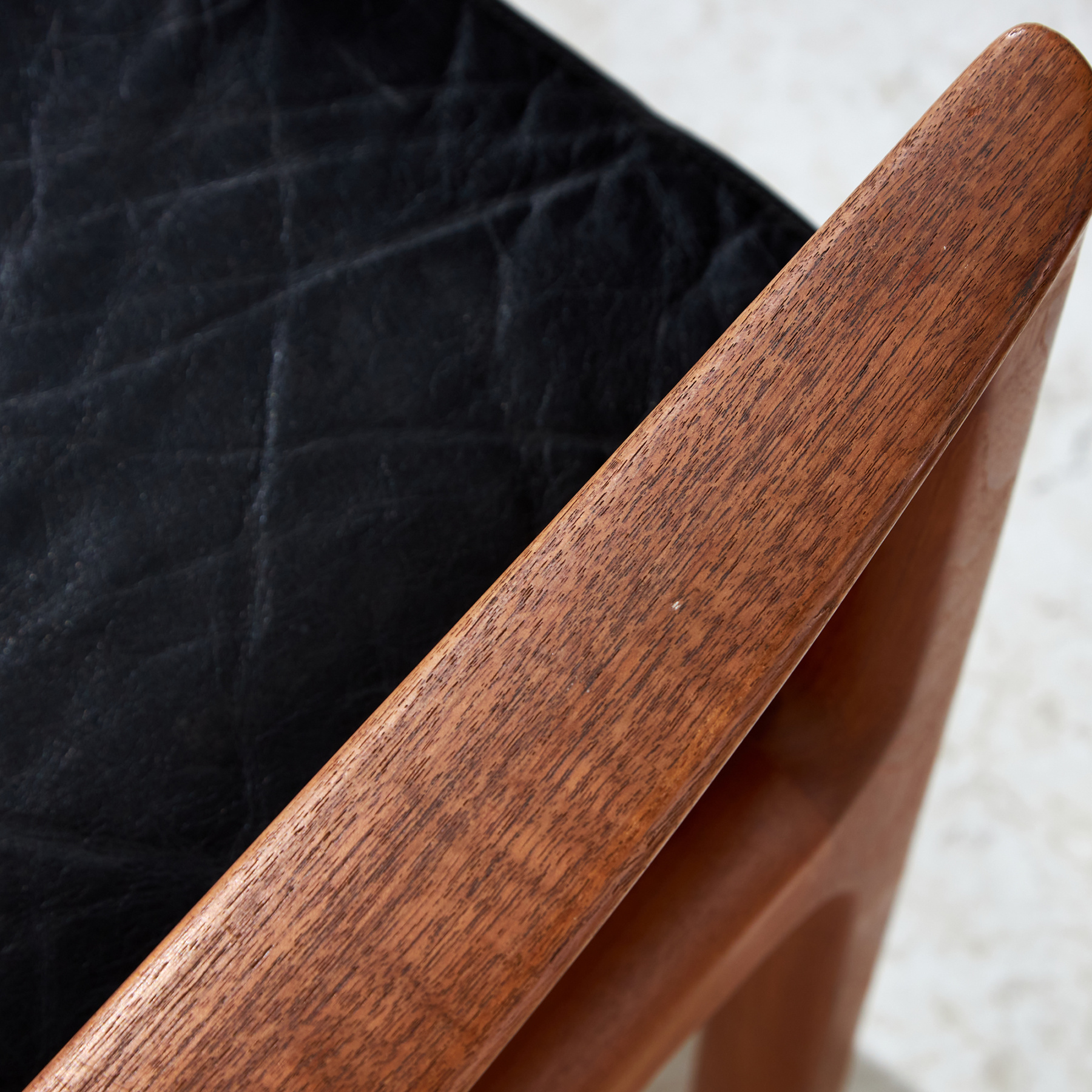 Senator leather sofa set by Ole Wanscher for France & Søn, Set of 3 - Image 38