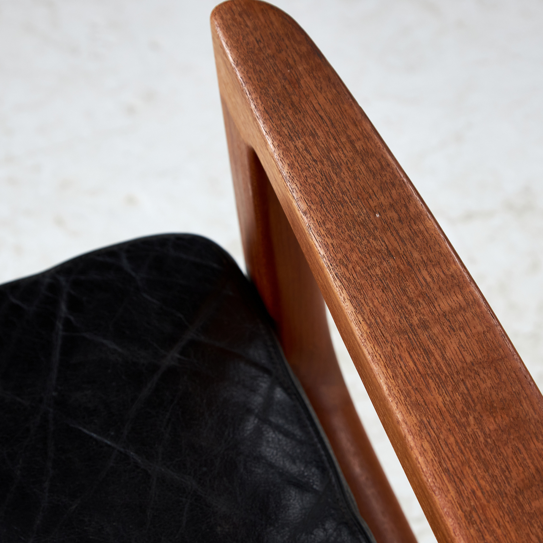 Senator leather sofa set by Ole Wanscher for France & Søn, Set of 3 - Image 39