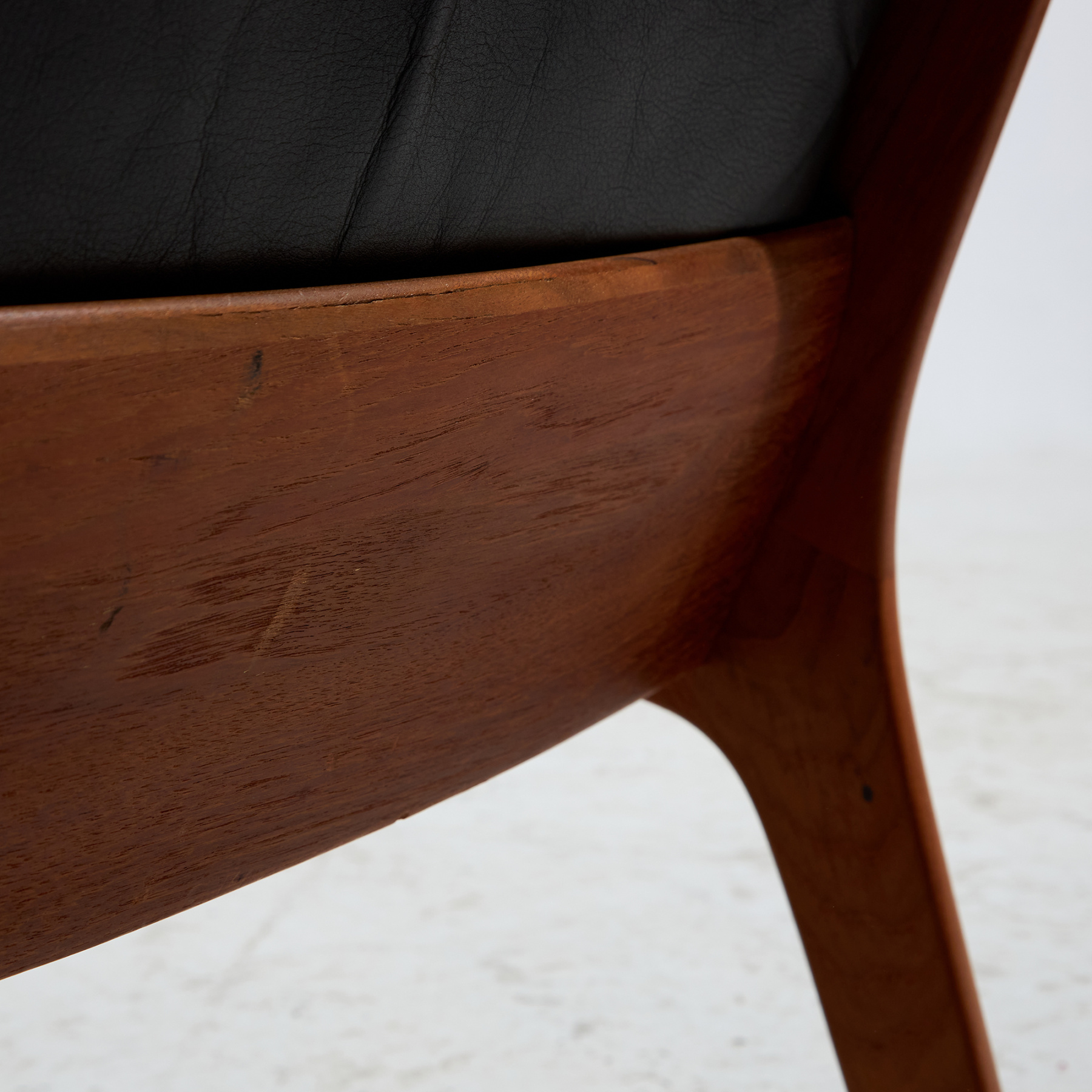 Senator leather sofa set by Ole Wanscher for France & Søn, Set of 3 - Image 51