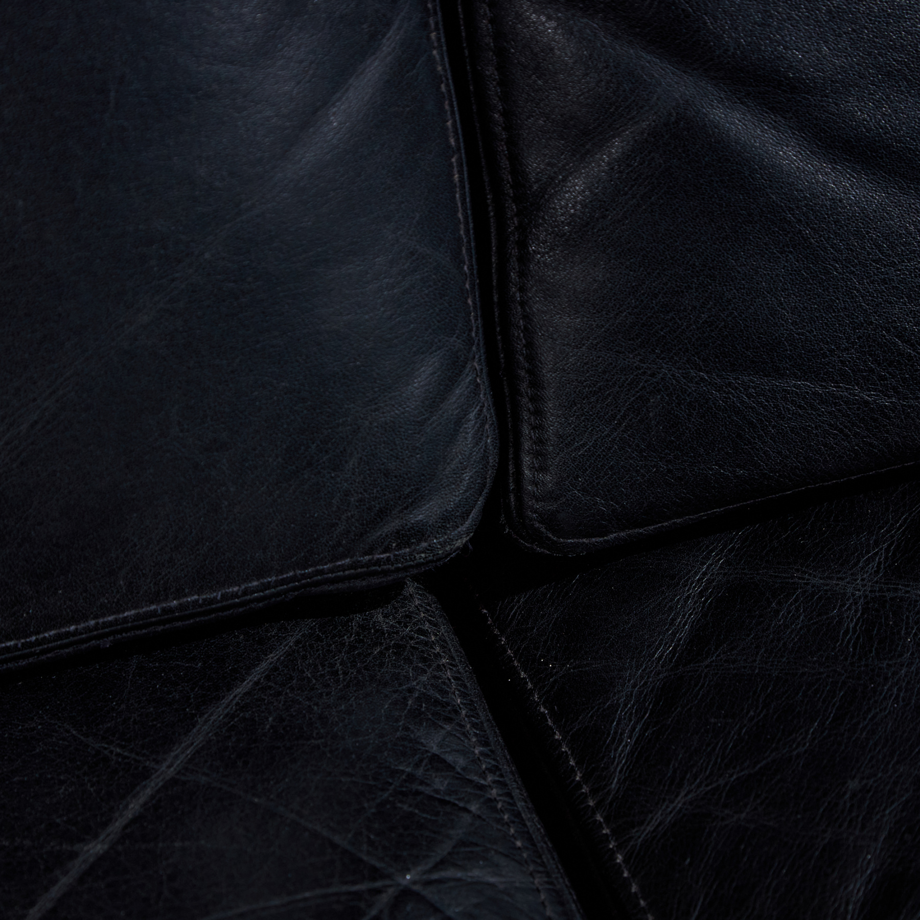 Senator leather sofa set by Ole Wanscher for France & Søn, Set of 3 - Image 9