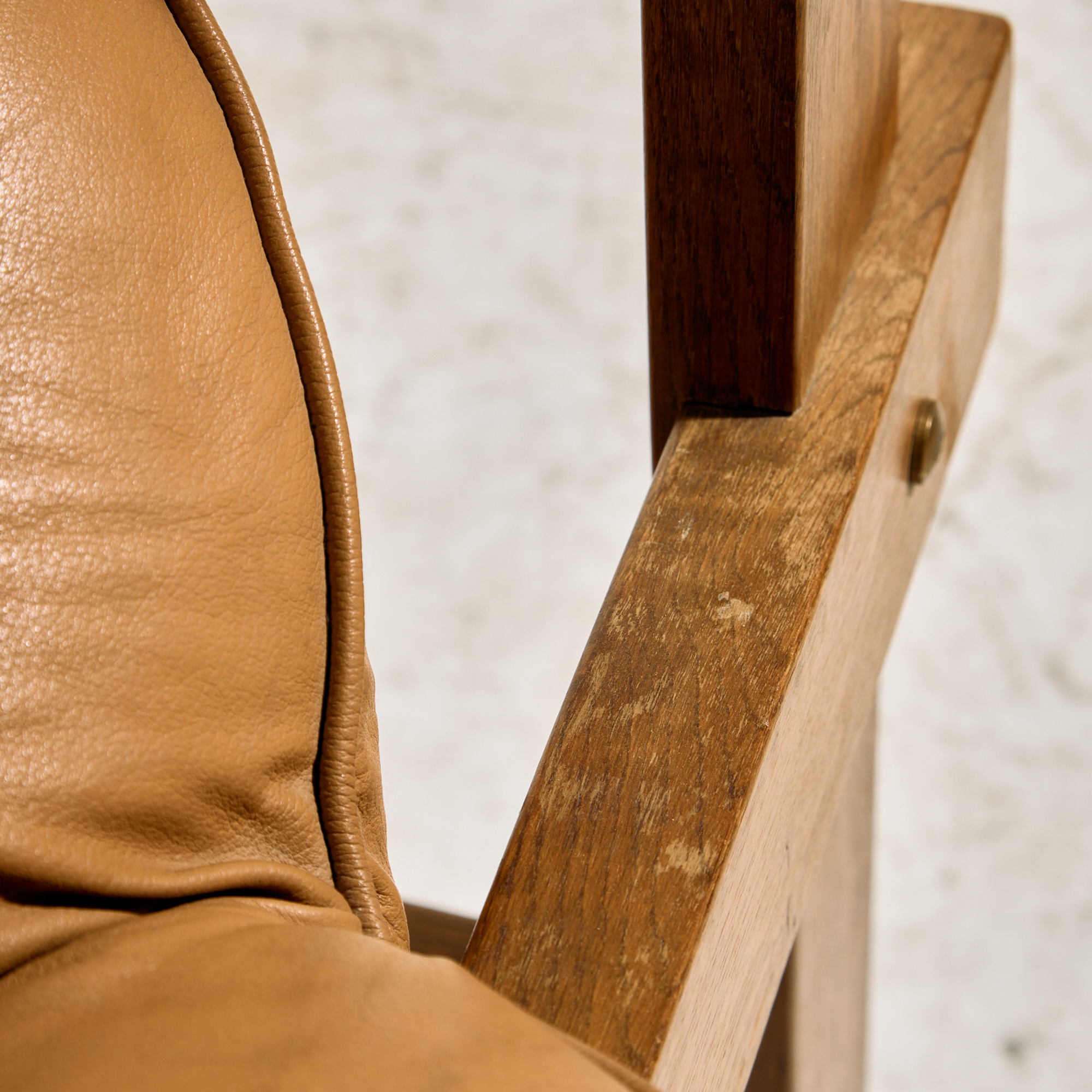 Hungarian leather sofa set by Ipoly Furniture Factory, Set of 2 - Image 14