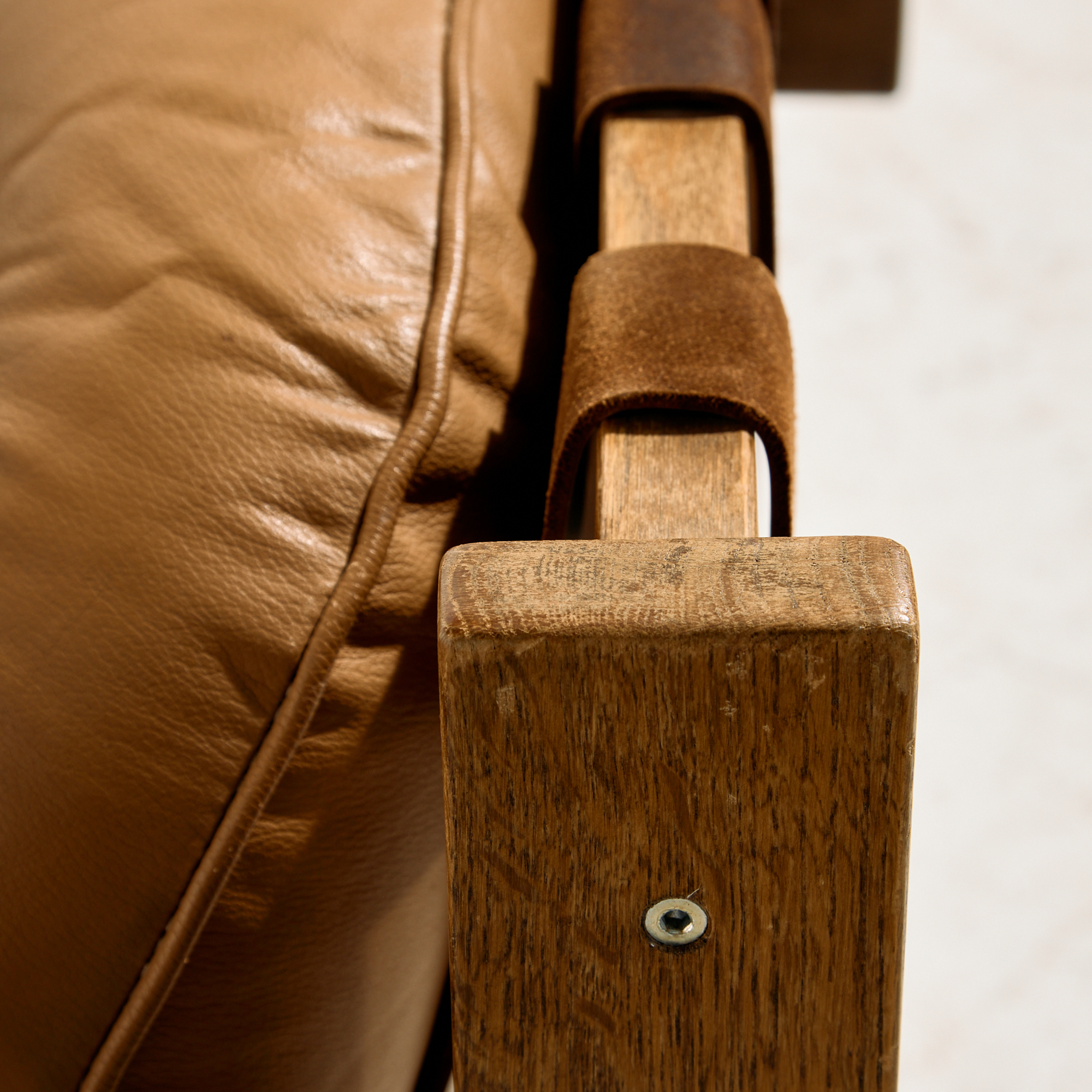 Hungarian leather sofa set by Ipoly Furniture Factory, Set of 2 - Image 26