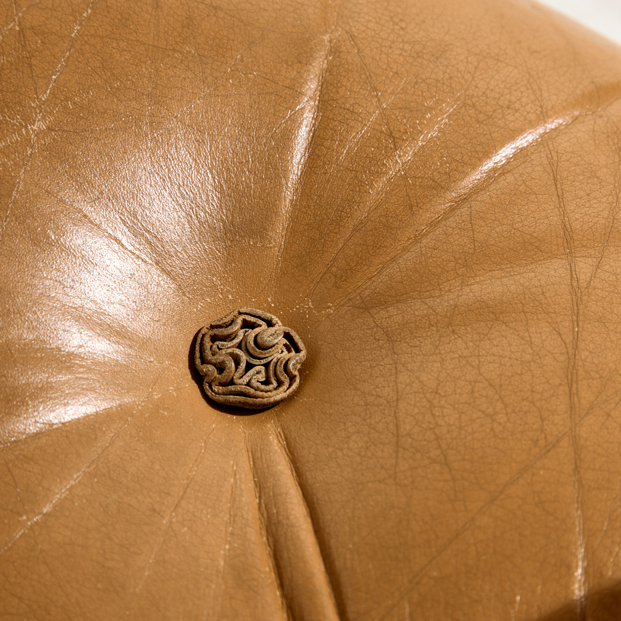 Hungarian leather sofa set by Ipoly Furniture Factory, Set of 2 - Image 27