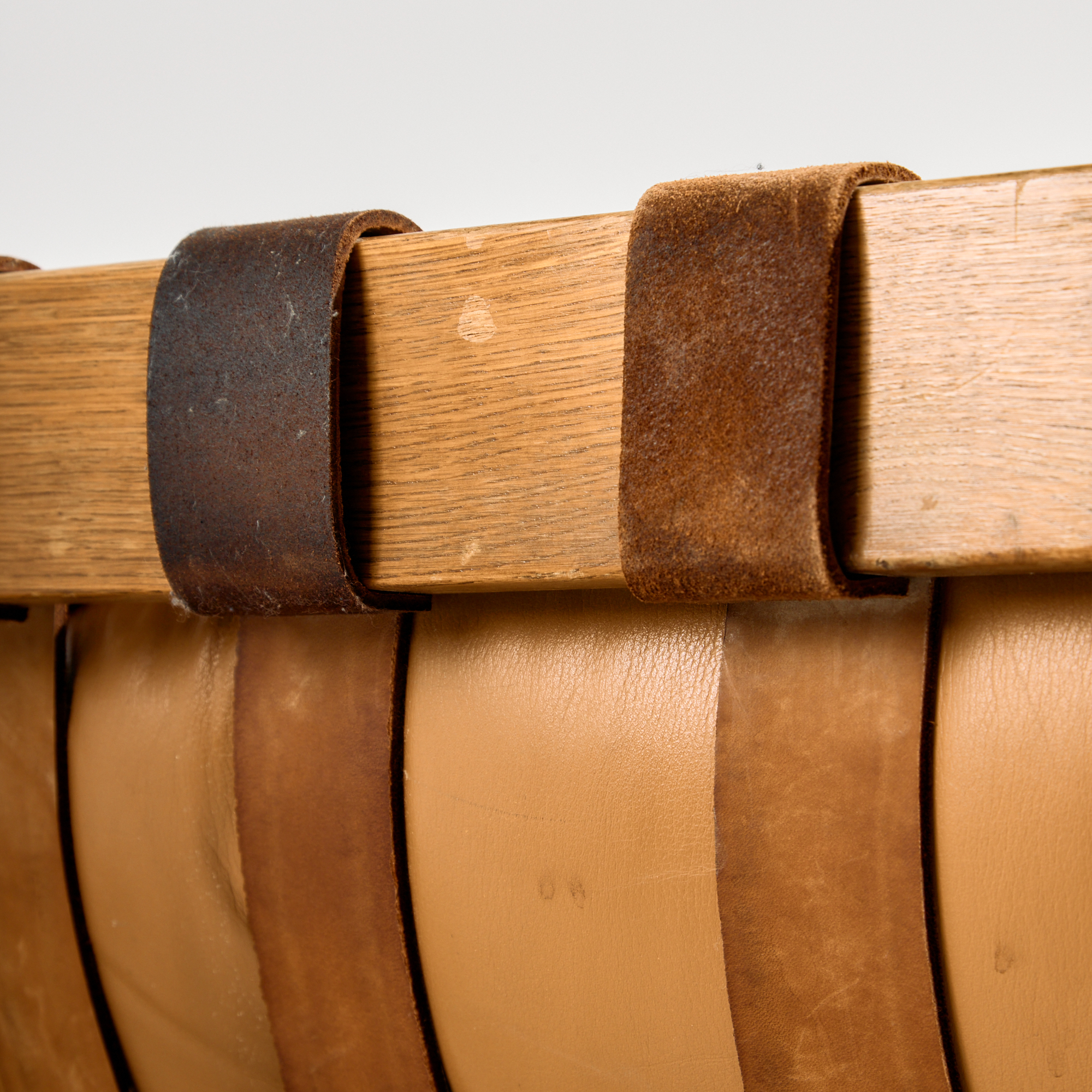 Hungarian leather sofa set by Ipoly Furniture Factory, Set of 2 - Image 8