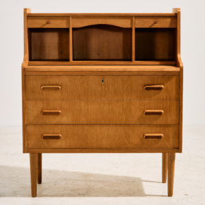 Restored oak bureau desk