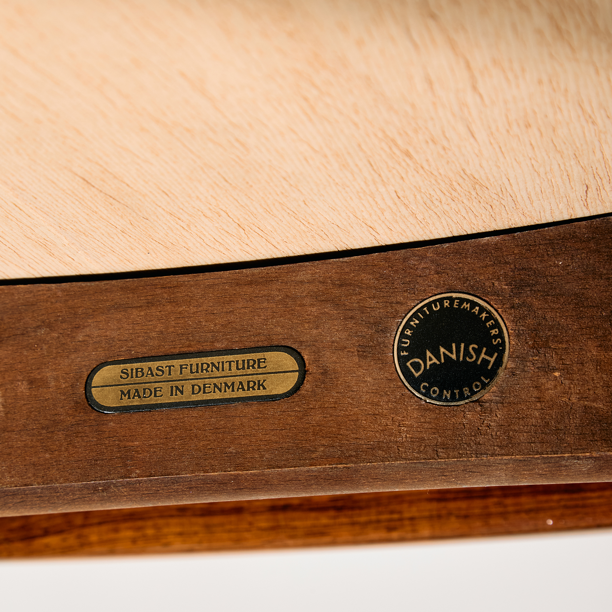 Helge Sibast és Børge Rammerskov Modell 465 felújított rózsafa étkezőszék, 6 darabos szett - Image 17