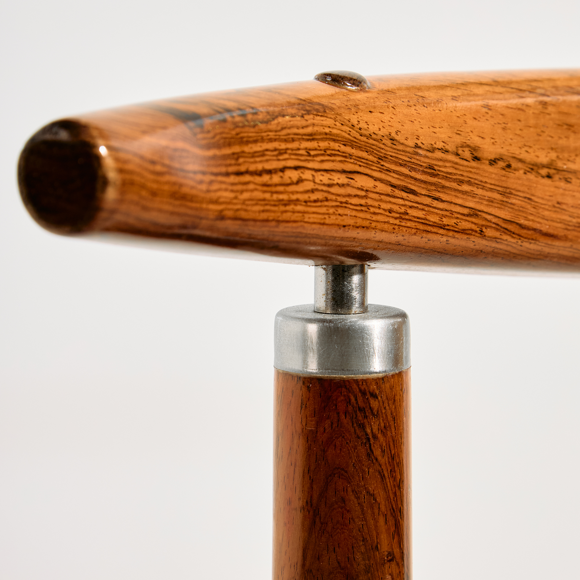 Helge Sibast és Børge Rammerskov Modell 465 felújított rózsafa étkezőszék, 6 darabos szett - Image 7