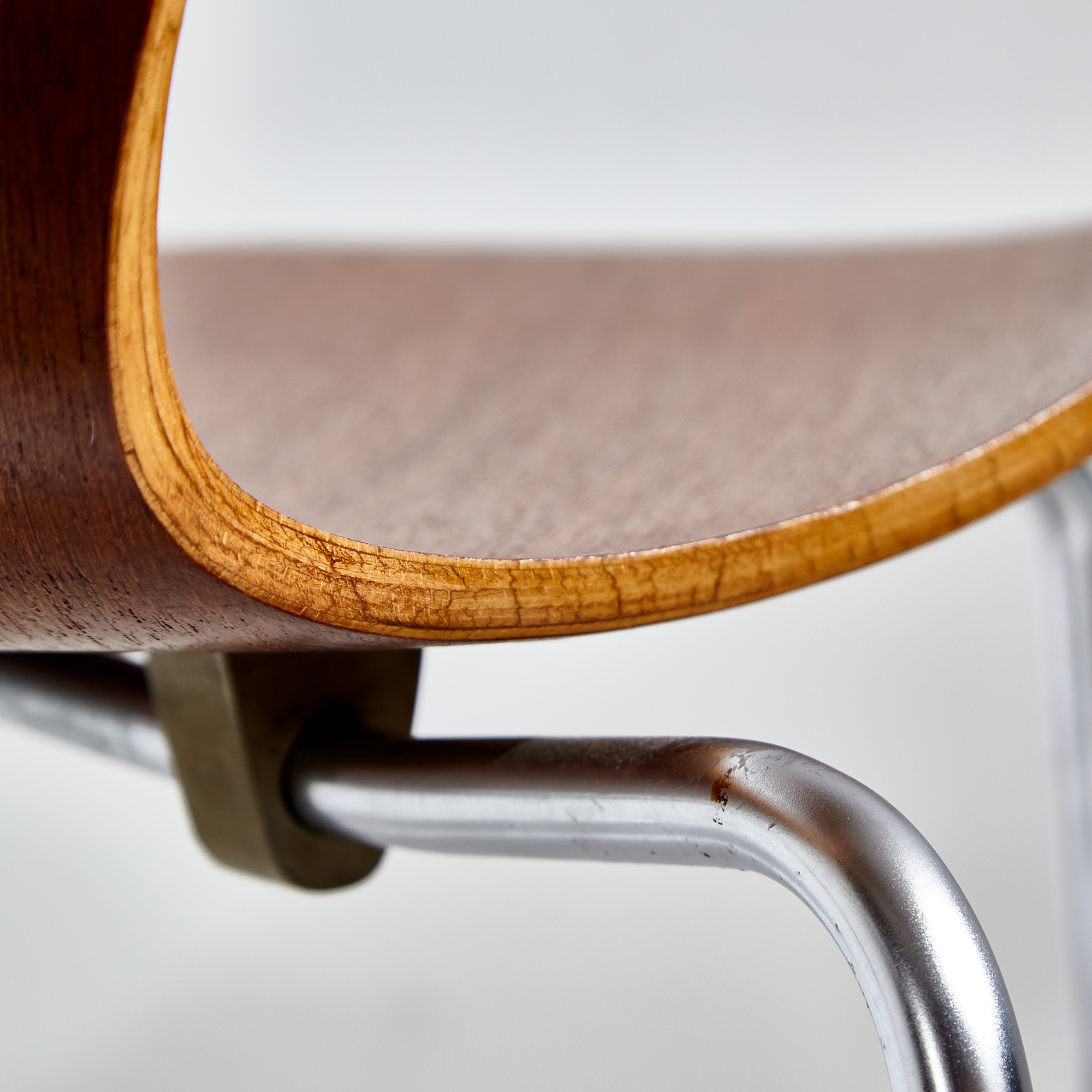 Arne Jacobsen Modell 3107 teak szék - Image 7
