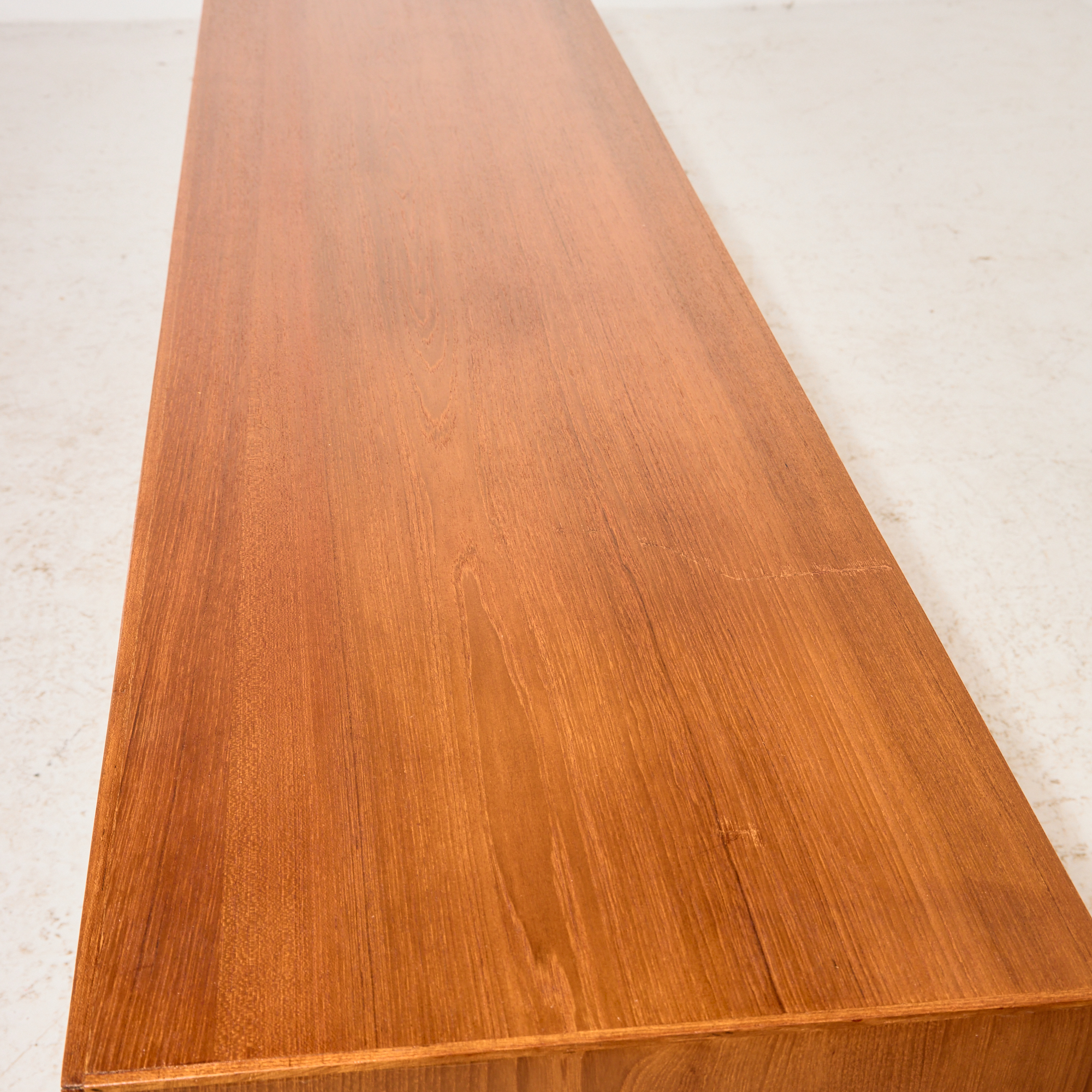 Felújított teak sideboard - Image 14