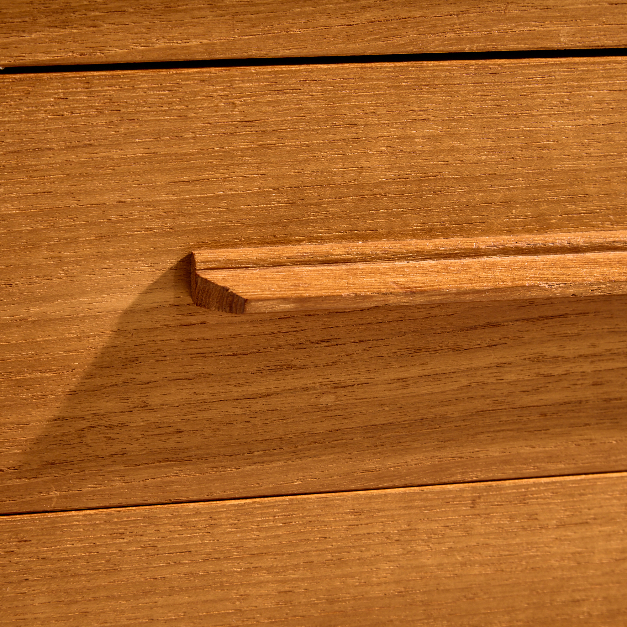 Felújított teak sideboard - Image 8