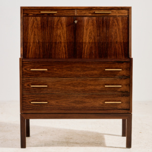 Rosewood bureau desk by Gunnar Falsig