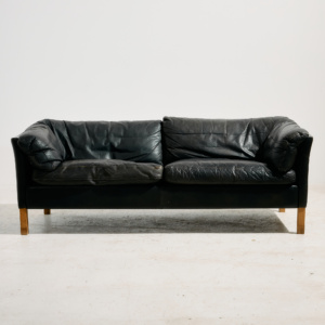 Danish leather sofa by Nielsen