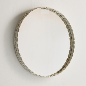 Wooden framed mirror