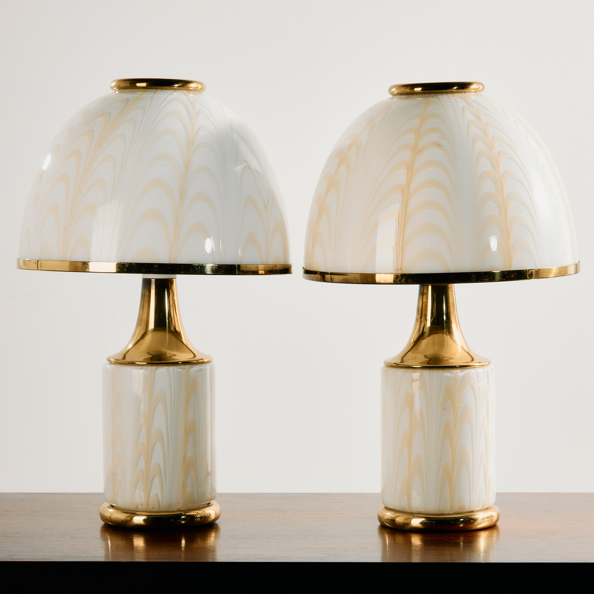 Mazzega table lamp by F. Fabbian, Set of 2