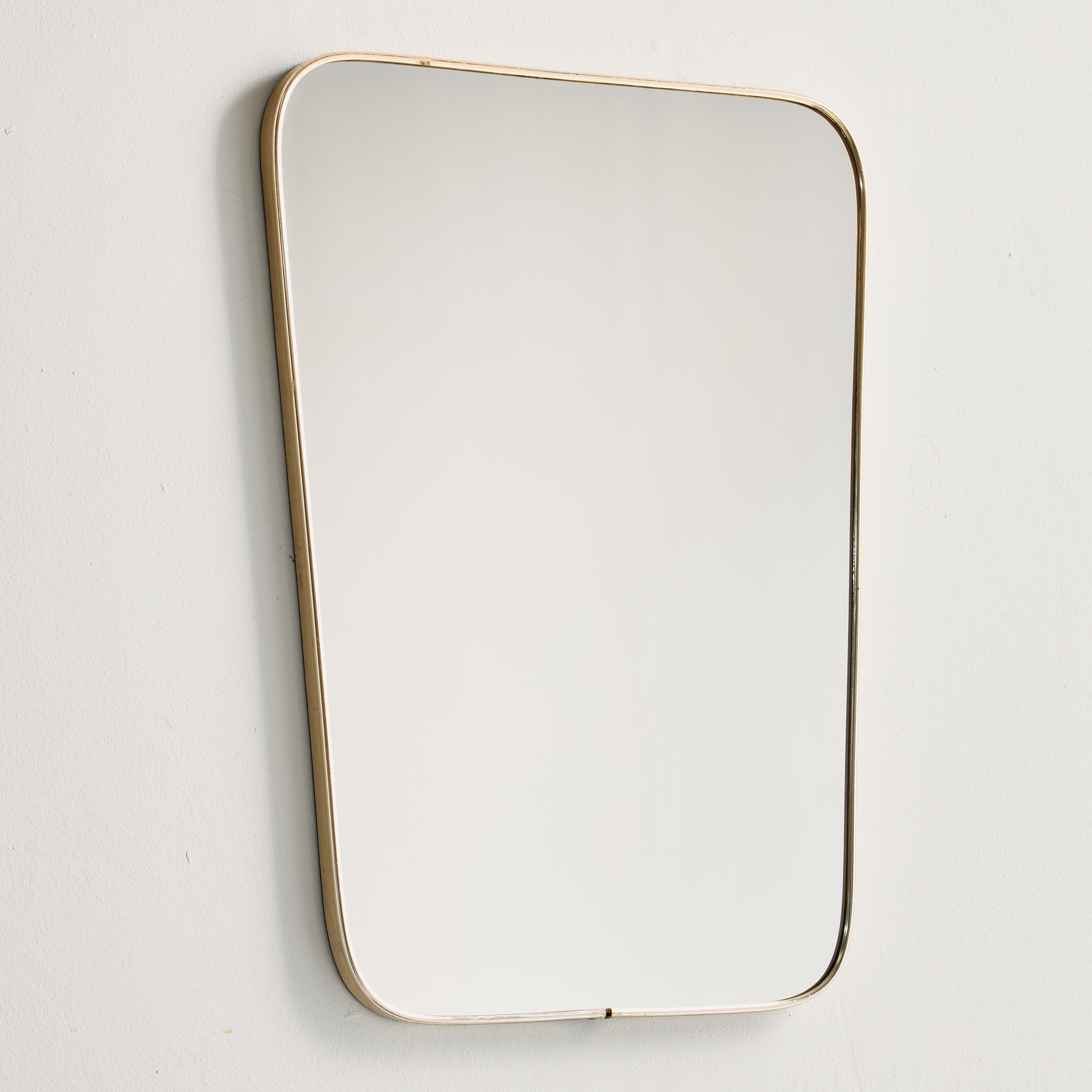 Metal framed mirror