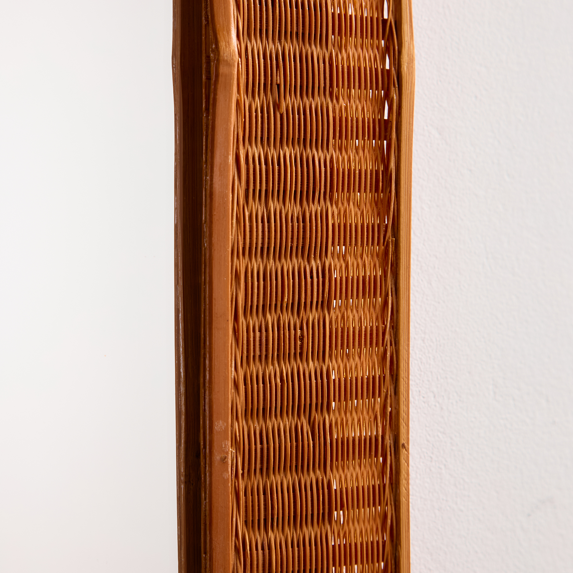 Kézi készítésű rattan tükör - Image 4