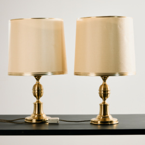 Brass table lamp by Otterpohl Leuchten, Set of 2