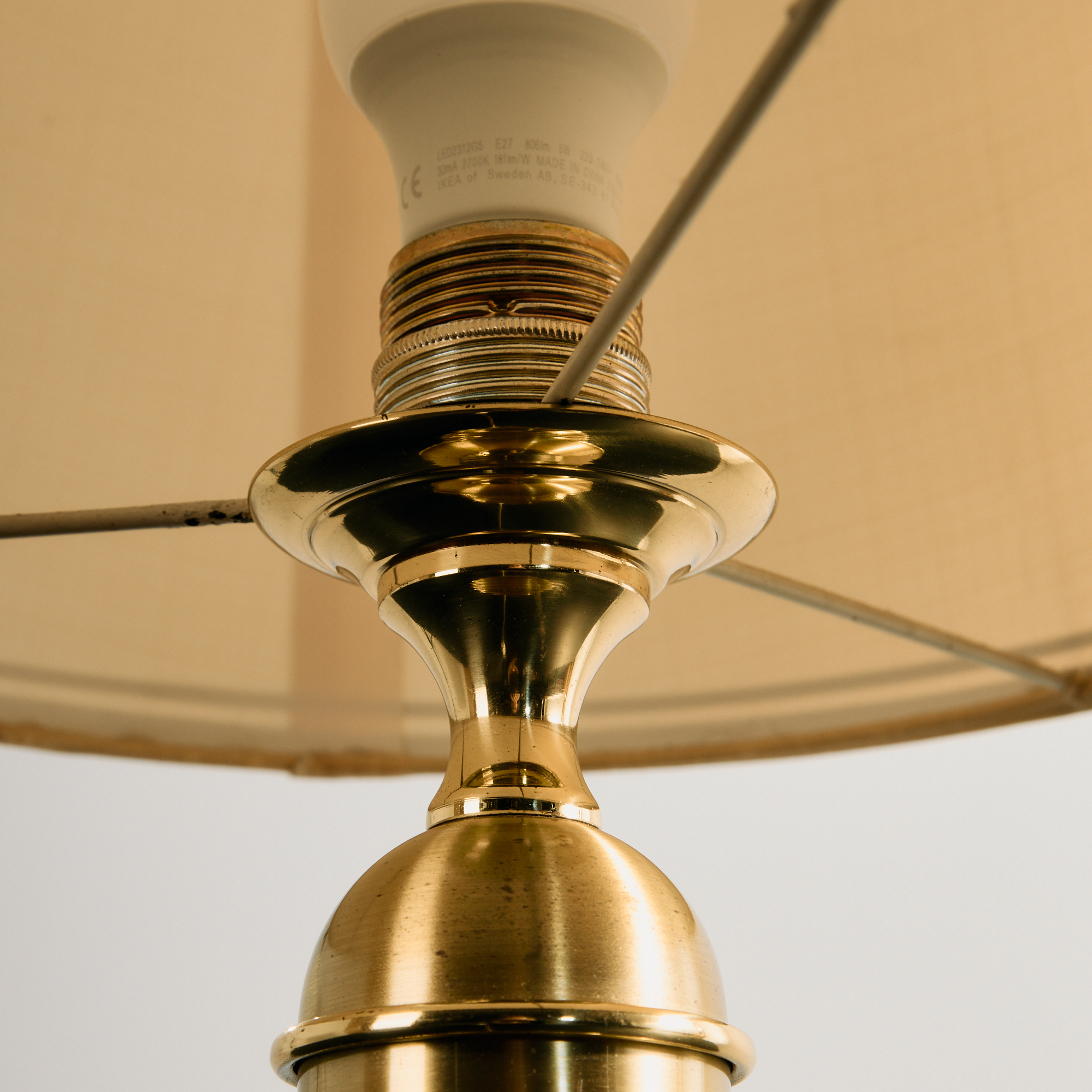 Brass table lamp by Otterpohl Leuchten, Set of 2 - Image 8