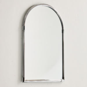 Metal framed mirror