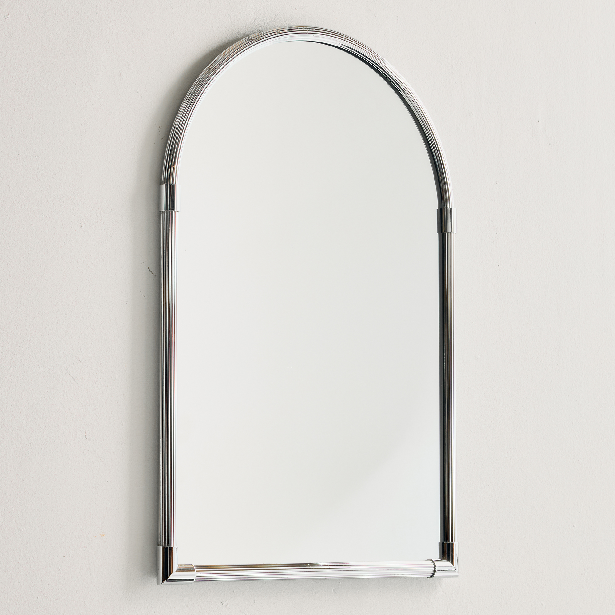 Metal framed mirror