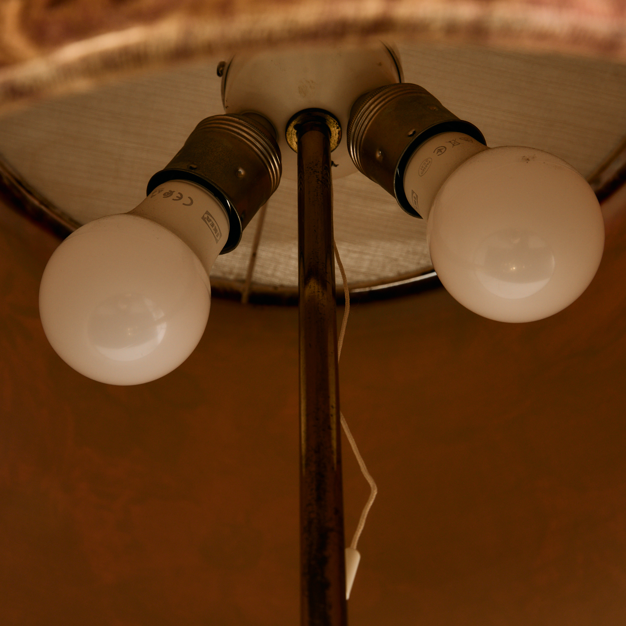 Brass table lamp - Image 9