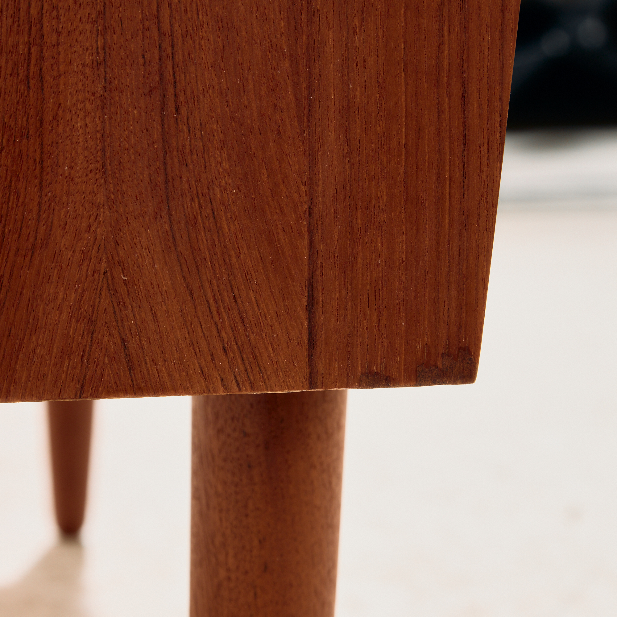 Felújított teak írókomód - Image 14