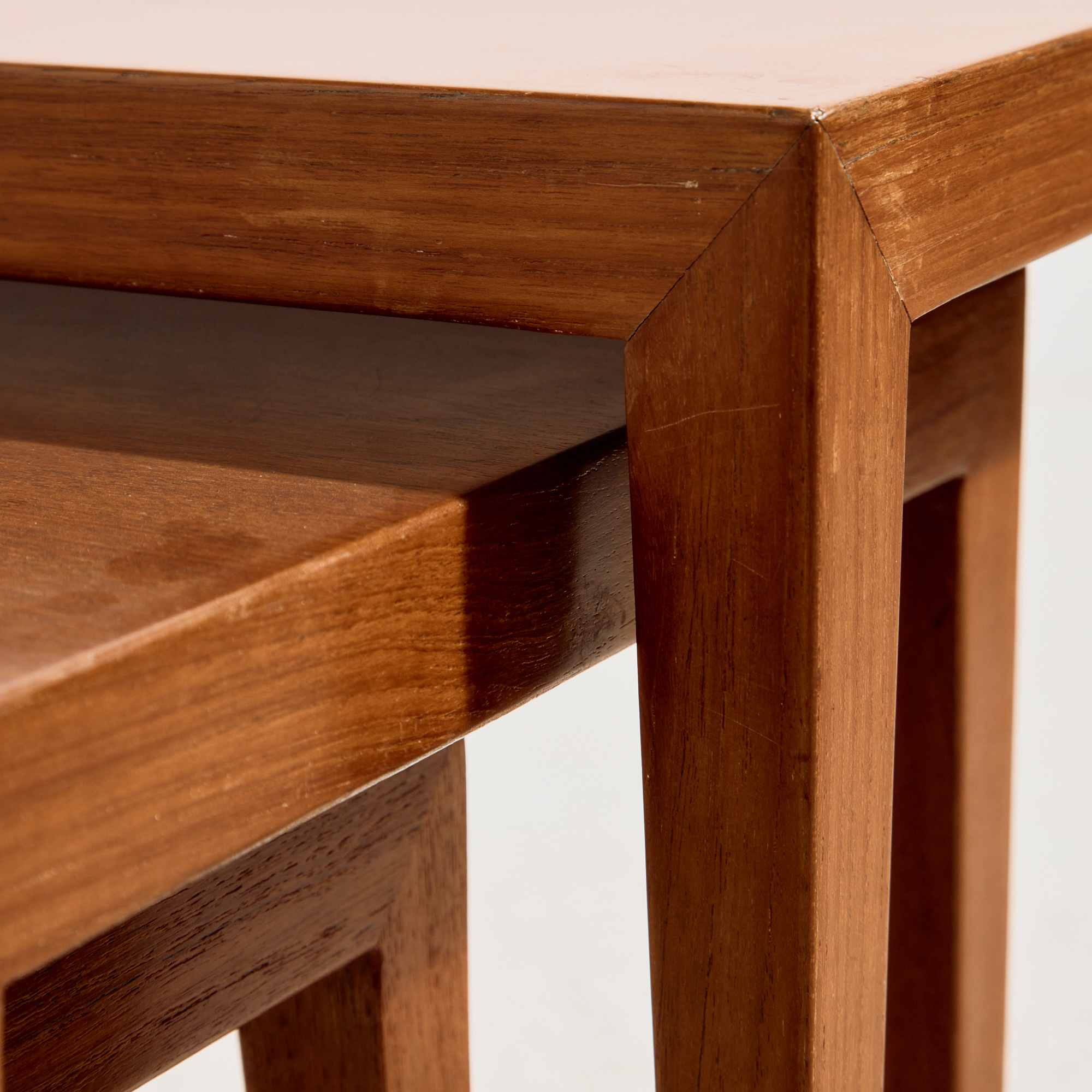 Severin Hansen Model 163 teak lerakóasztal, 3 darabos szett - Image 5
