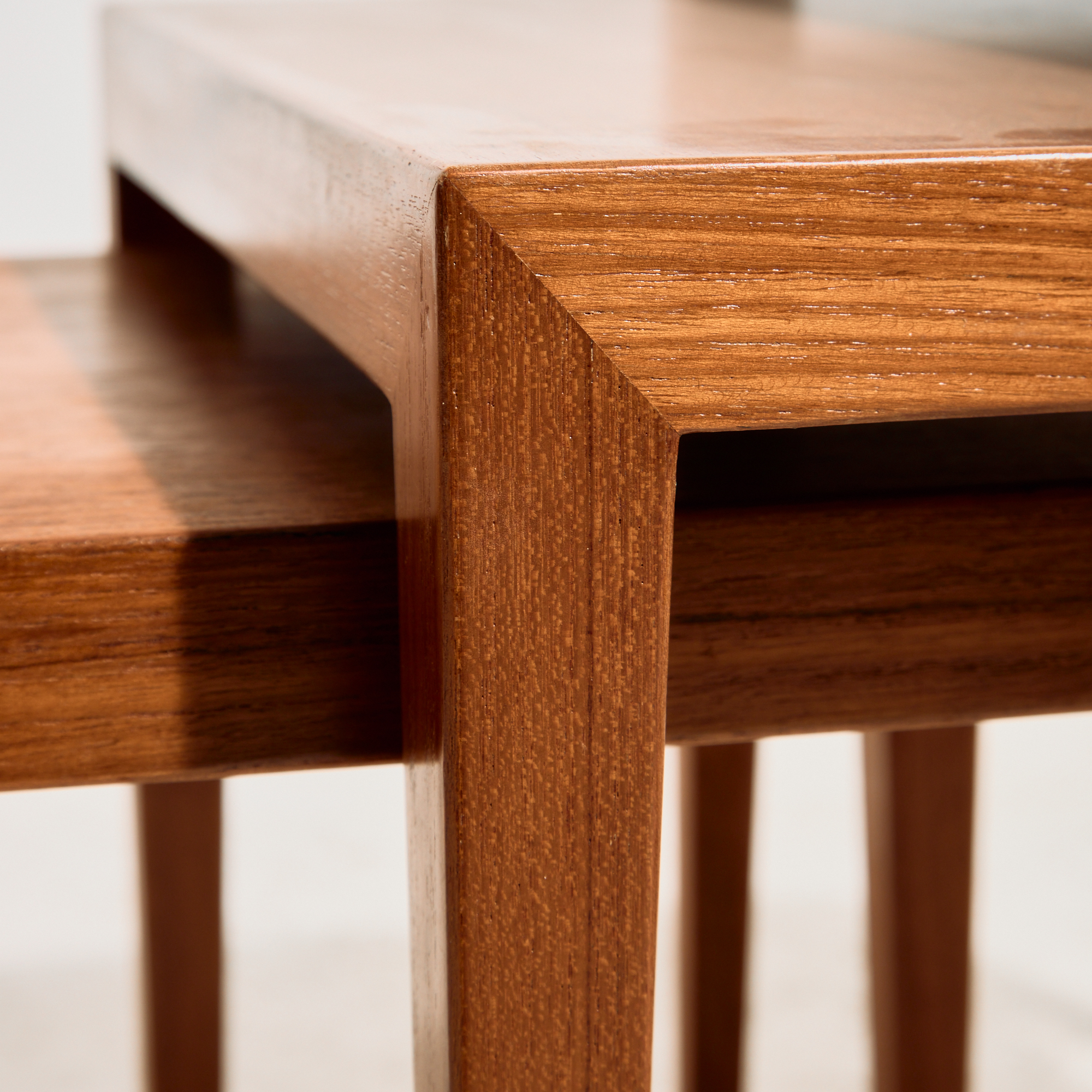 Severin Hansen Model 163 teak lerakóasztal, 3 darabos szett - Image 6