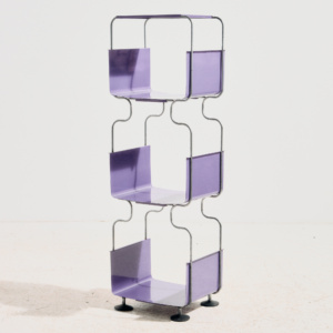 Italian space age standing shelf