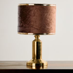Brass table lamp